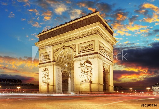 Picture of Paris Arc de Triumph France